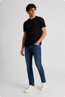 Model photo uploaded to the catalog generator
