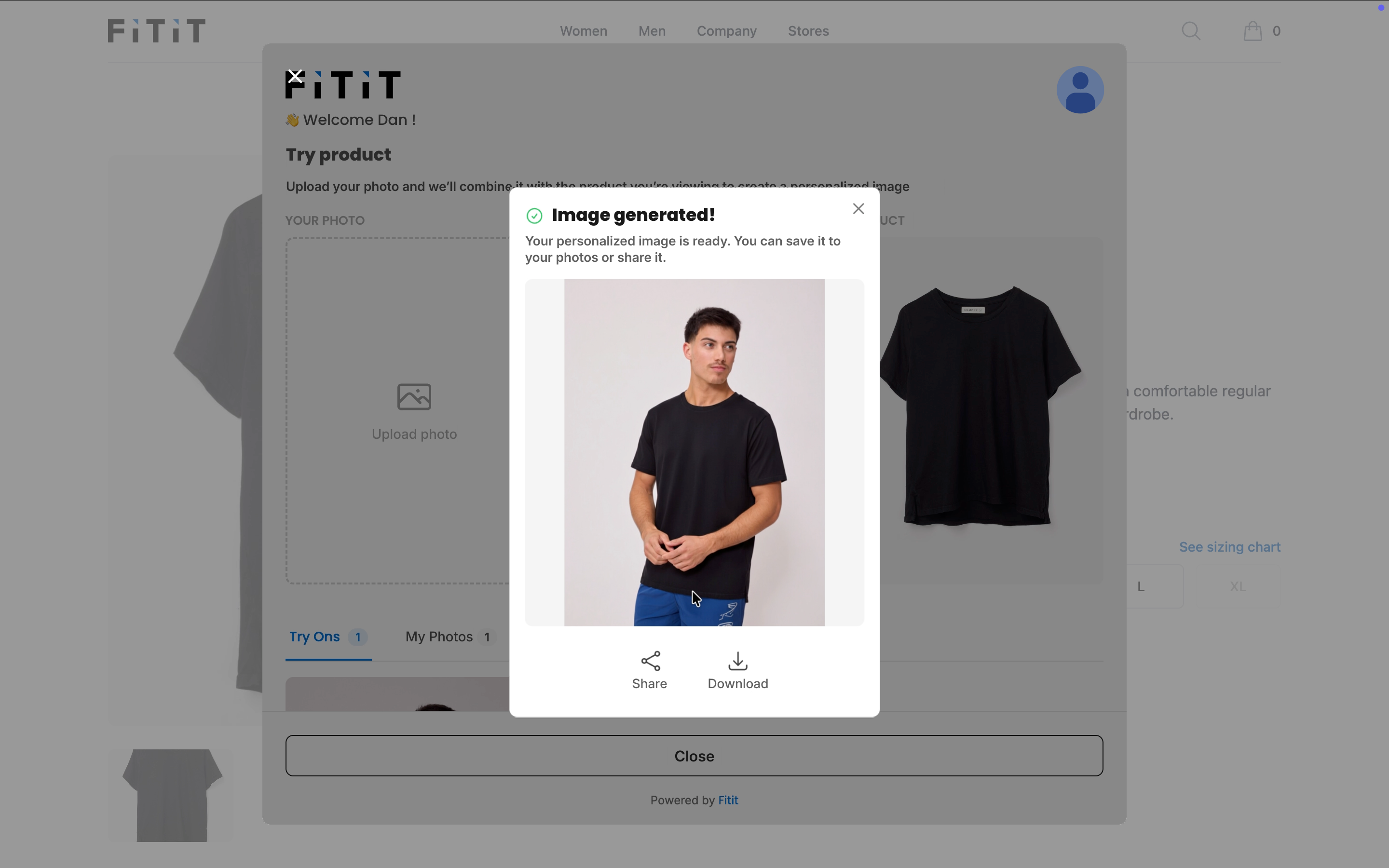 Virtual Try-On Example 2